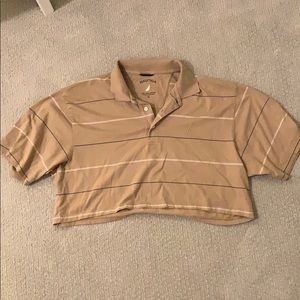 Cropped Nautica shirt